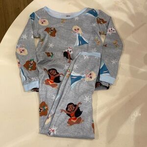 Disney Kids Frozen‎ Pajama Set.  Size 4